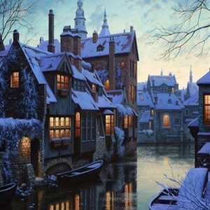 Зима в Брюгге (Winter in Bruges)